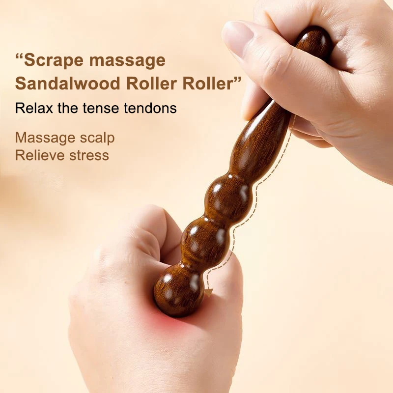 Natural Sandalwood Massager Acupoint Reflexology Tools Wood Massage Stick Tool For Full Body Relaxing Deep Tissue Foot Massage Natural Sandalwood Massager Acupoint Reflexology Tools Wood Massage Stick Tool For Full Body Relaxing Deep Tissue Foot Massage