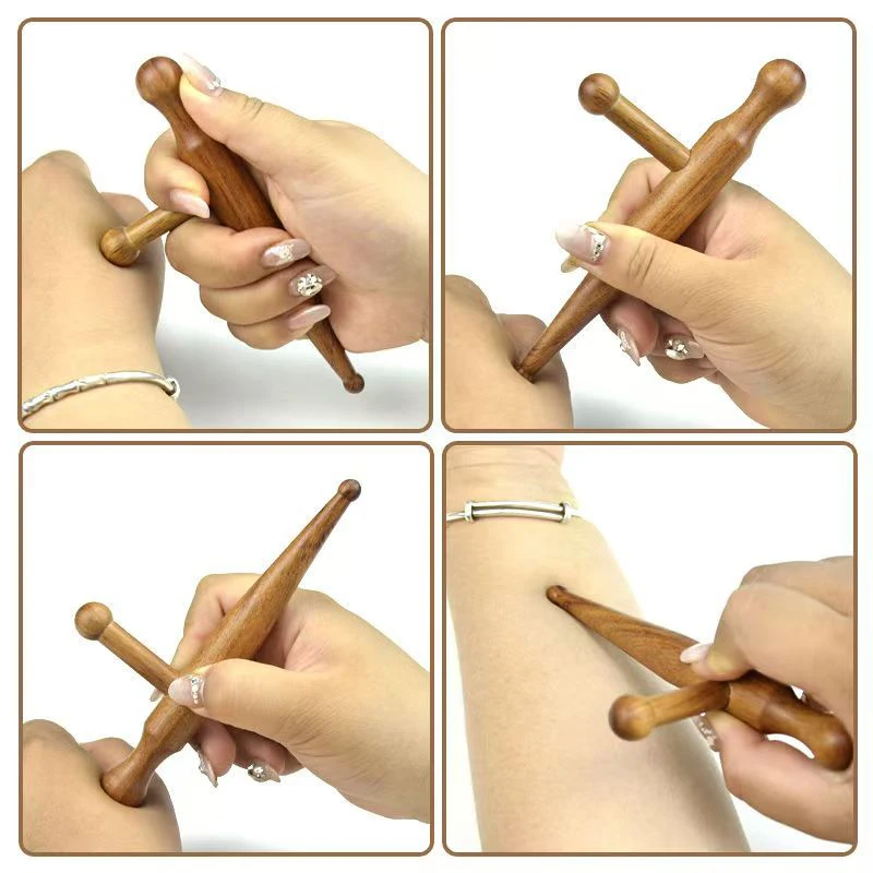 Natural Sandalwood Massager Acupoint Reflexology Tools Wood Massage Stick Tool For Full Body Relaxing Deep Tissue Foot Massage Natural Sandalwood Massager Acupoint Reflexology Tools Wood Massage Stick Tool For Full Body Relaxing Deep Tissue Foot Massage