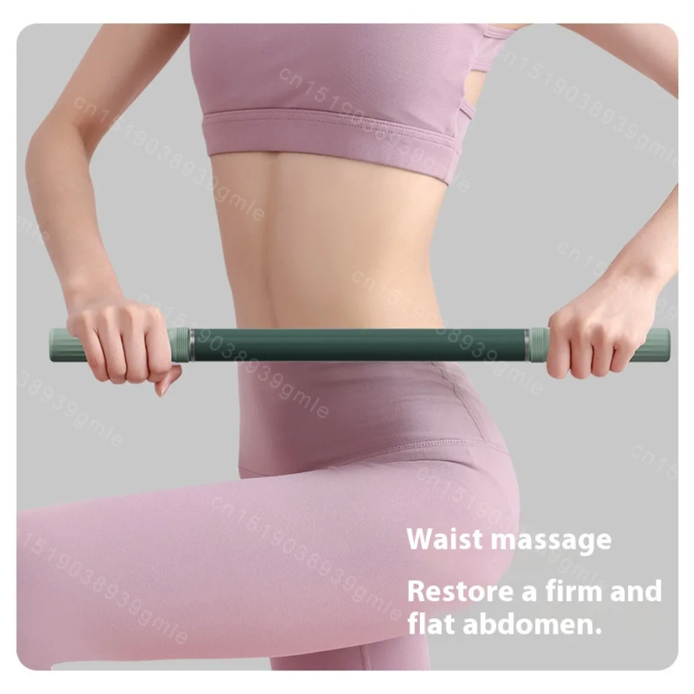 Yoga Stick for Stretching Relaxation Tool Open Back Standing Training Roller Hunchback Corrector Stick for Fitness Accessories