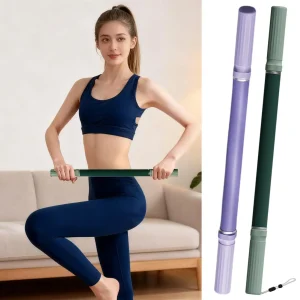 Yoga Stick for Stretching Relaxation Tool Open Back Standing Training Roller Hunchback Corrector Stick for Fitness Accessories