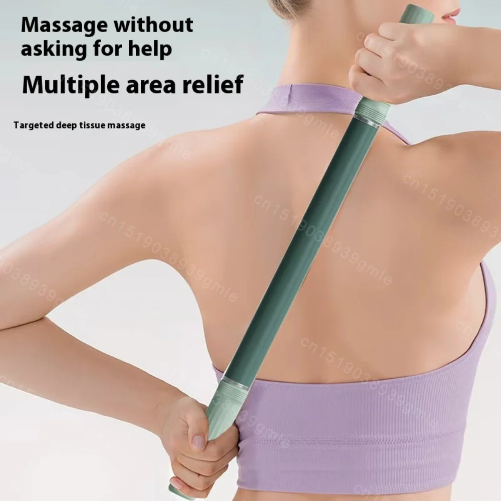 Yoga Stick for Stretching Relaxation Tool Open Back Standing Training Roller Hunchback Corrector Stick for Fitness Accessories