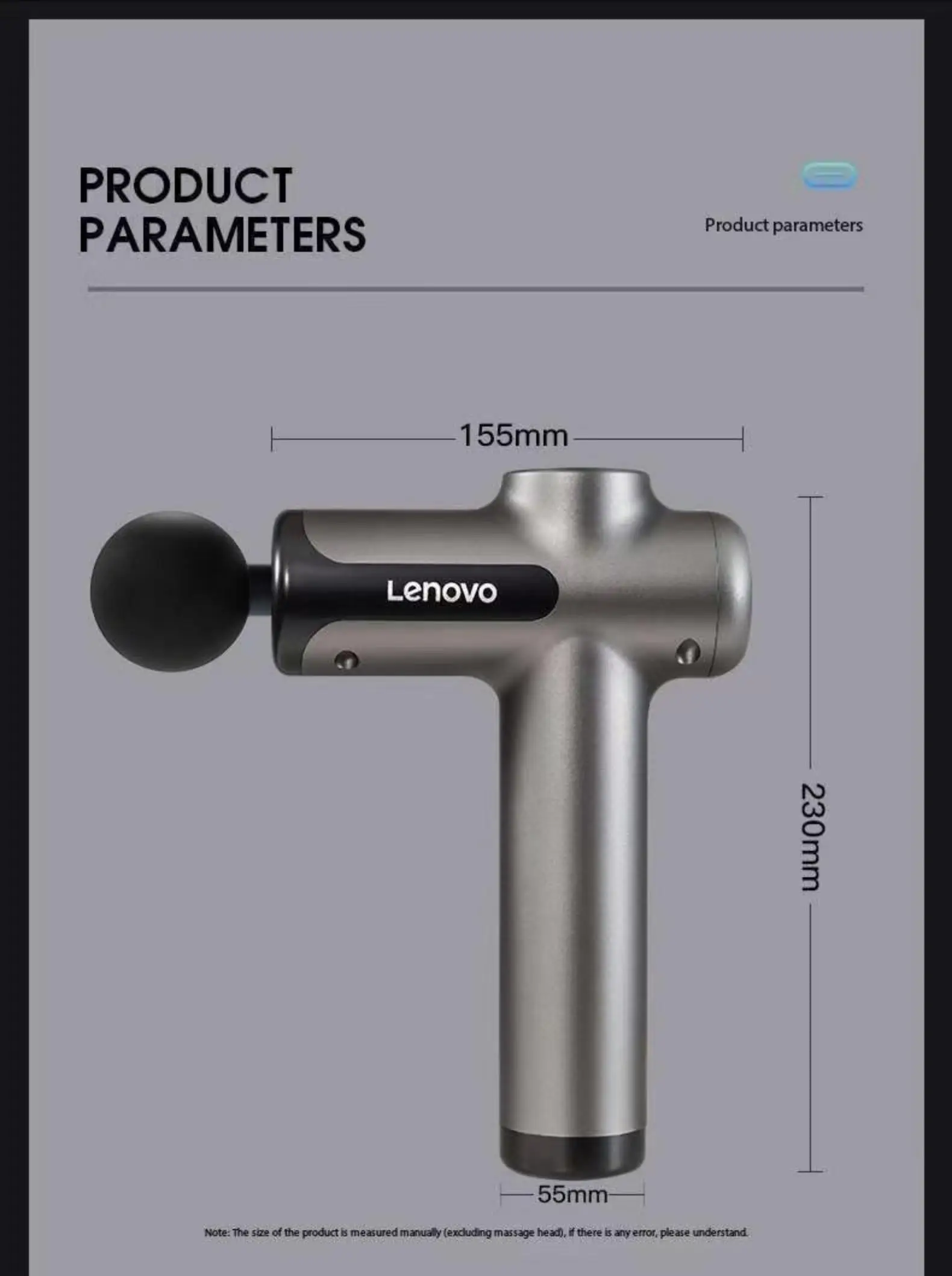 Lenovo Brand Fascia Gun Deeply Relieves Muscle Soreness Fitness and Relaxation Equipment LED Touch Screen 8Massage Head Gifts Lenovo Brand Fascia Gun Deeply Relieves Muscle Soreness Fitness and Relaxation Equipment LED Touch Screen 8Massage Head Gifts