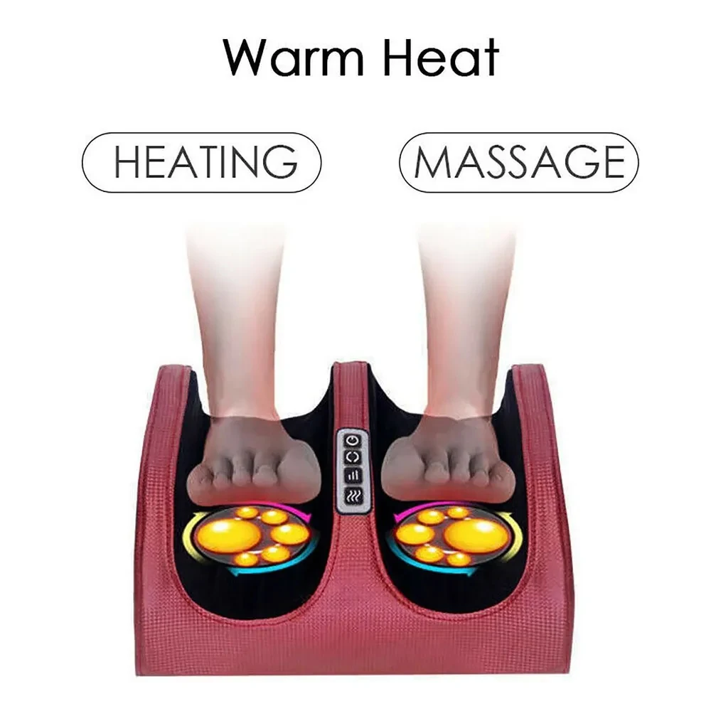 Infrared Heating Electric Foot Massage Shiatsu Relax Body Massager Heat Deep Muscles Kneading Roller Salud Relaxation Therapy Infrared Heating Electric Foot Massage Shiatsu Relax Body Massager Heat Deep Muscles Kneading Roller Salud Relaxation Therapy