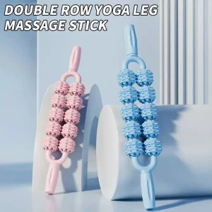 Yoga Massage Stick Yoga Fitness Wolf Teeth Muscles Massage Stick Calves Thighs Quadriceps Arm Forearm Relaxation Artifact Roller