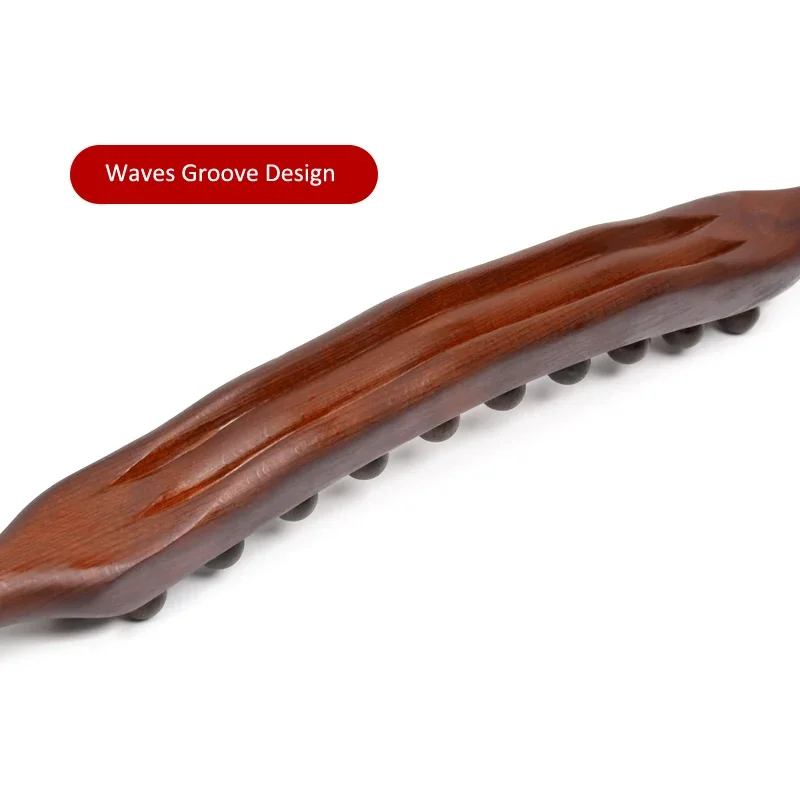 Wooden Gua Sha Massage Stick Carbonized Wood Guasha Scraping Tool Rolling Stick Full Body Massager Anti Cellulite 8/20/31 Beads Wooden Gua Sha Massage Stick Carbonized Wood Guasha Scraping Tool Rolling Stick Full Body Massager Anti Cellulite 8/20/31 Beads