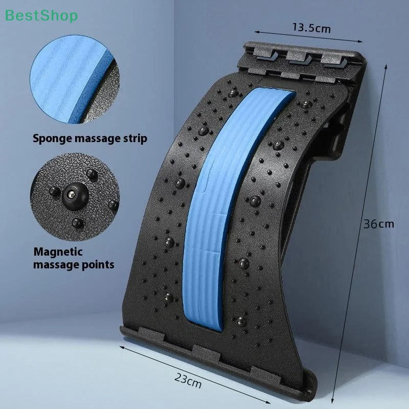 ♥♥♥Magnetic Massage Lumbar Vertebrae Back Corrector,Stretch Lumbar Spine Relieve Nerve Compression,Lumbar Back Soothing Device - Image 6
