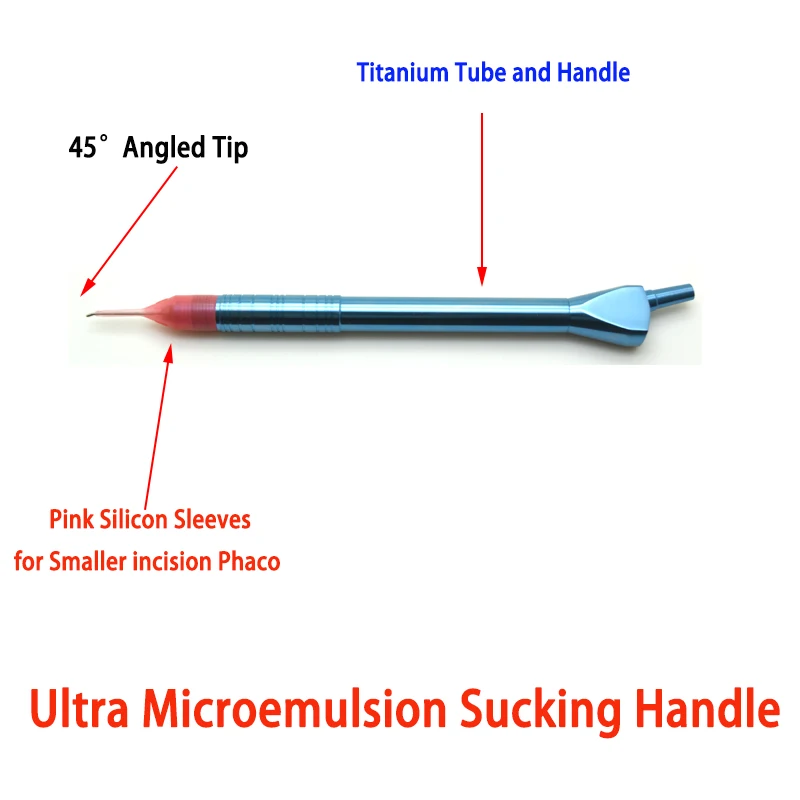 Ultra Microemulsion Sucking Handle IA Handpiece Coaxial uitrasonic injection handle Ophthalmic Instruments Hi Eye - Image 5