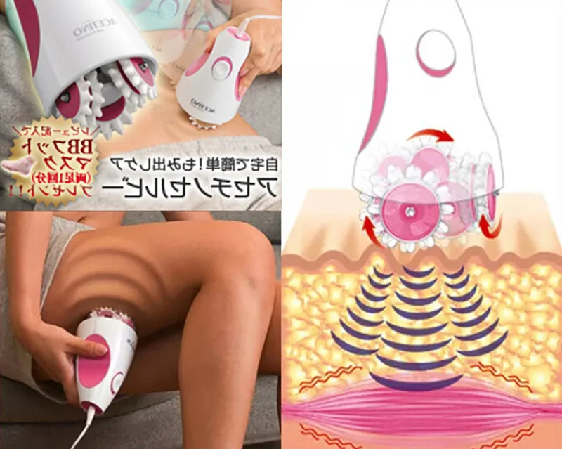 Roller Massager Anti-Cellulite Massager Infrared Electric Body Slimming&Relaxing Muscle 3D Roller Device Weight Loss Fat Remove Roller Massager Anti-Cellulite Massager Infrared Electric Body Slimming&Relaxing Muscle 3D Roller Device Weight Loss Fat Remove