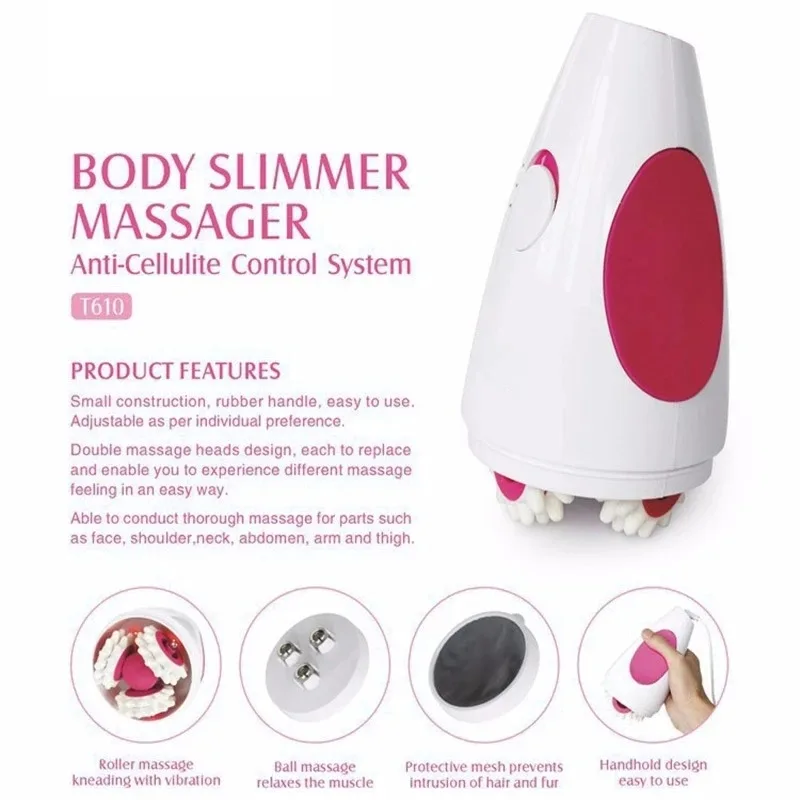 Roller Massager Anti-Cellulite Massager Infrared Electric Body Slimming&Relaxing Muscle 3D Roller Device Weight Loss Fat Remove - Image 4