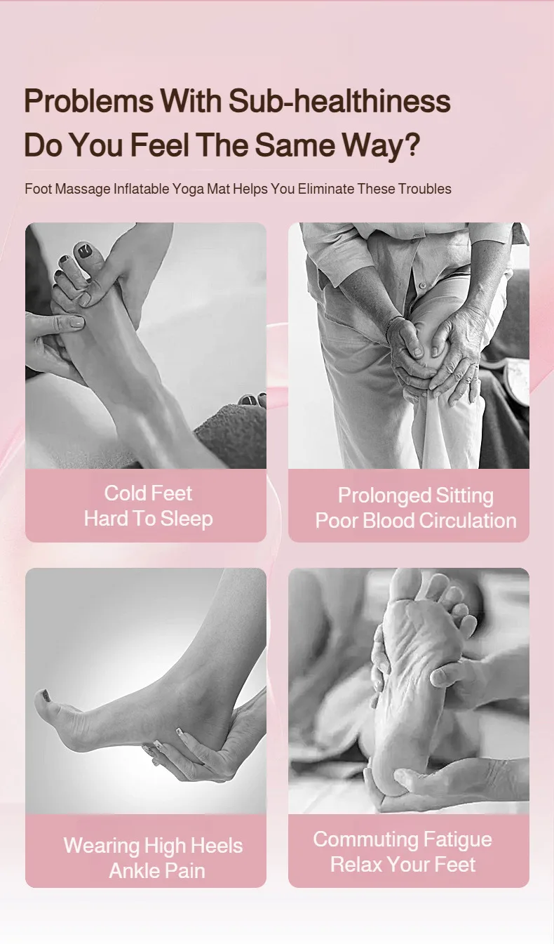 Stylish Look Acupressure Point Massager Foot Massager Multifunction High Efficiency Burning Allaround Care Lightweight And Easy
