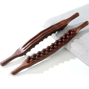 1pc 37 Beads Guasha Massage Stick Therapy Massage Tools for Body Shaping, Back Massage Roller Stick, Muscle Relaxing