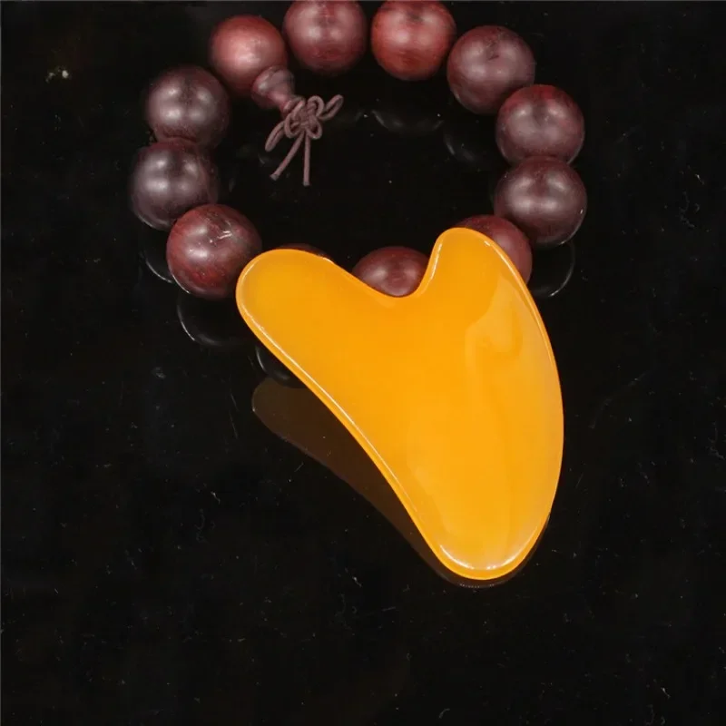 마사지 Resin Gua Sha Massage Board Acupoint Beeswax Guasha Acupuncture SPA Massager Scrapers Tools for Face Neck Back Body Care - Image 3