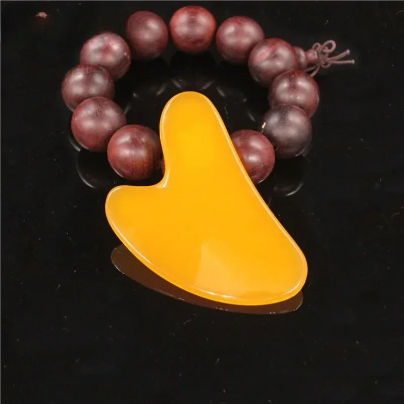 마사지 Resin Gua Sha Massage Board Acupoint Beeswax Guasha Acupuncture SPA Massager Scrapers Tools for Face Neck Back Body Care - Image 2
