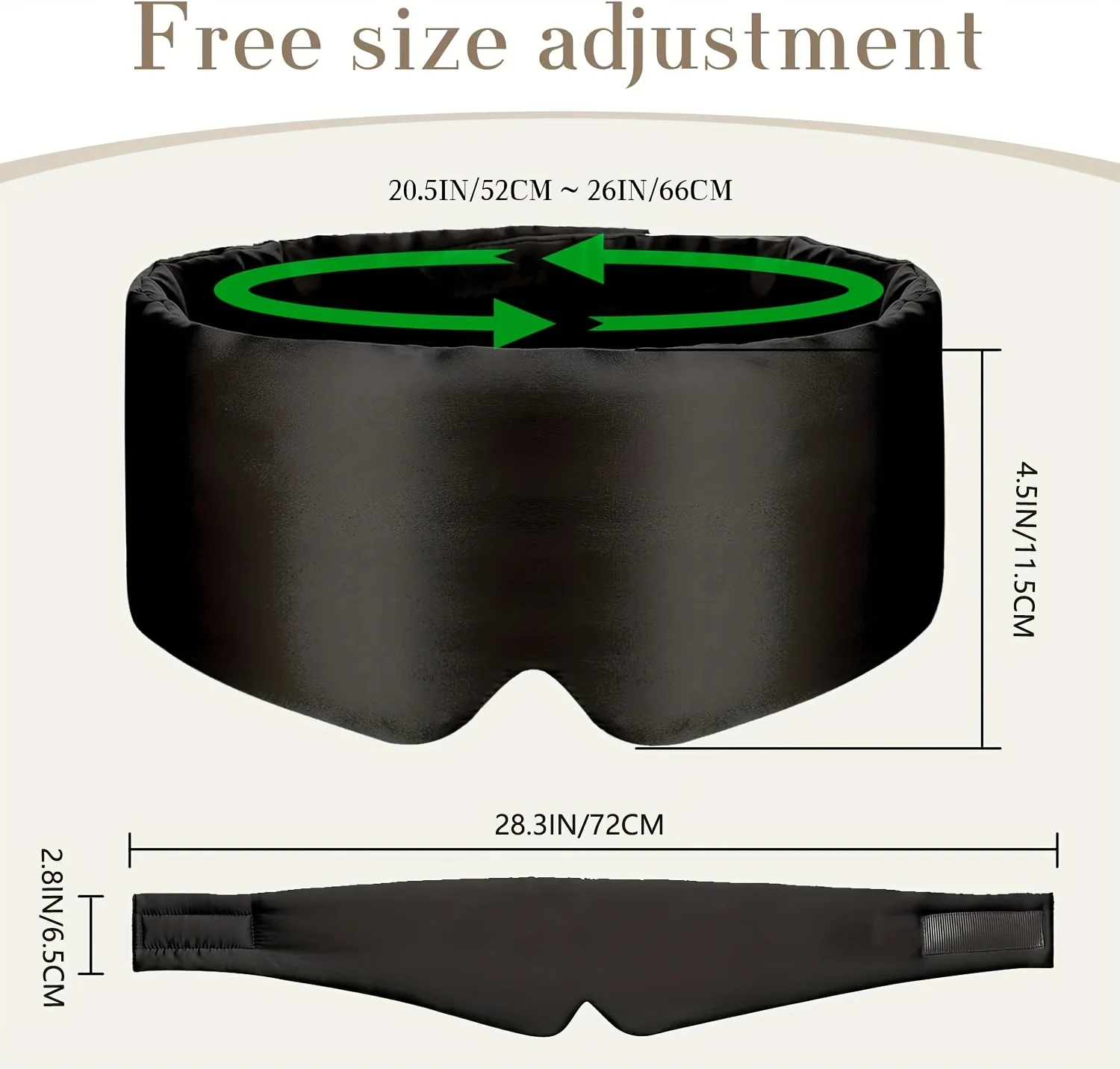 Silk Sleep Mask for Full Eye Coverage-Adjustable, Breathable & Skin-Friendly, Light-Blocking for Restful Sleep, Sleep Eye Mask Silk Sleep Mask for Full Eye Coverage-Adjustable, Breathable & Skin-Friendly, Light-Blocking for Restful Sleep, Sleep Eye Mask