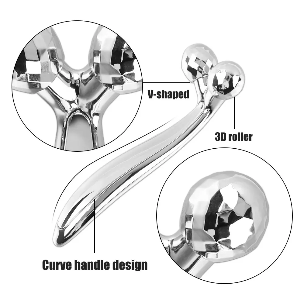 Face Lifting 3D Roller Massager 360 Rotate Face Full Body Shape Massage Facial Lifting Wrinkle Remover Relaxation Skin Care