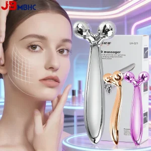 Face Lifting 3D Roller Massager 360 Rotate Face Full Body Shape Massage Facial Lifting Wrinkle Remover Relaxation Skin Care