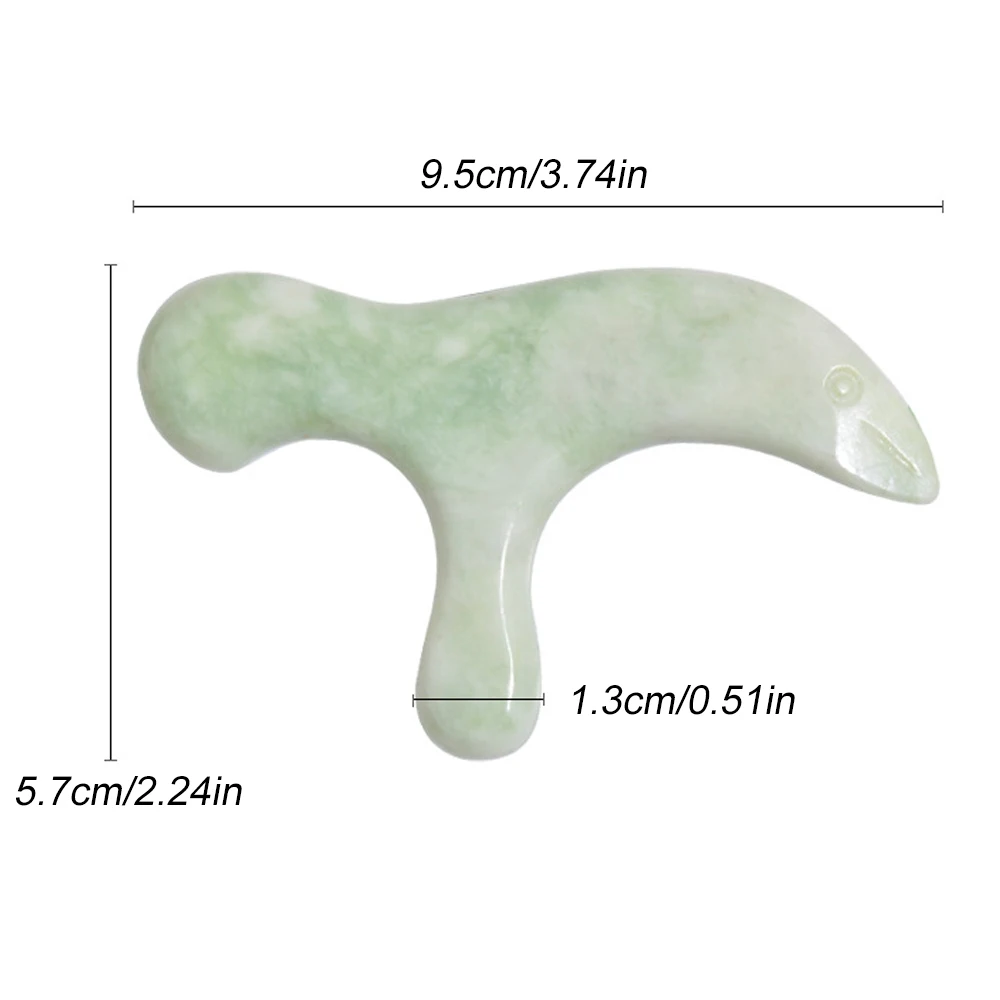 Natural Jade Foot Massager, Acupuncture Trigger Point Massage Foot Care Therapeutic Relief Tool For Foot Back Neck Shoulder Natural Jade Foot Massager, Acupuncture Trigger Point Massage Foot Care Therapeutic Relief Tool For Foot Back Neck Shoulder