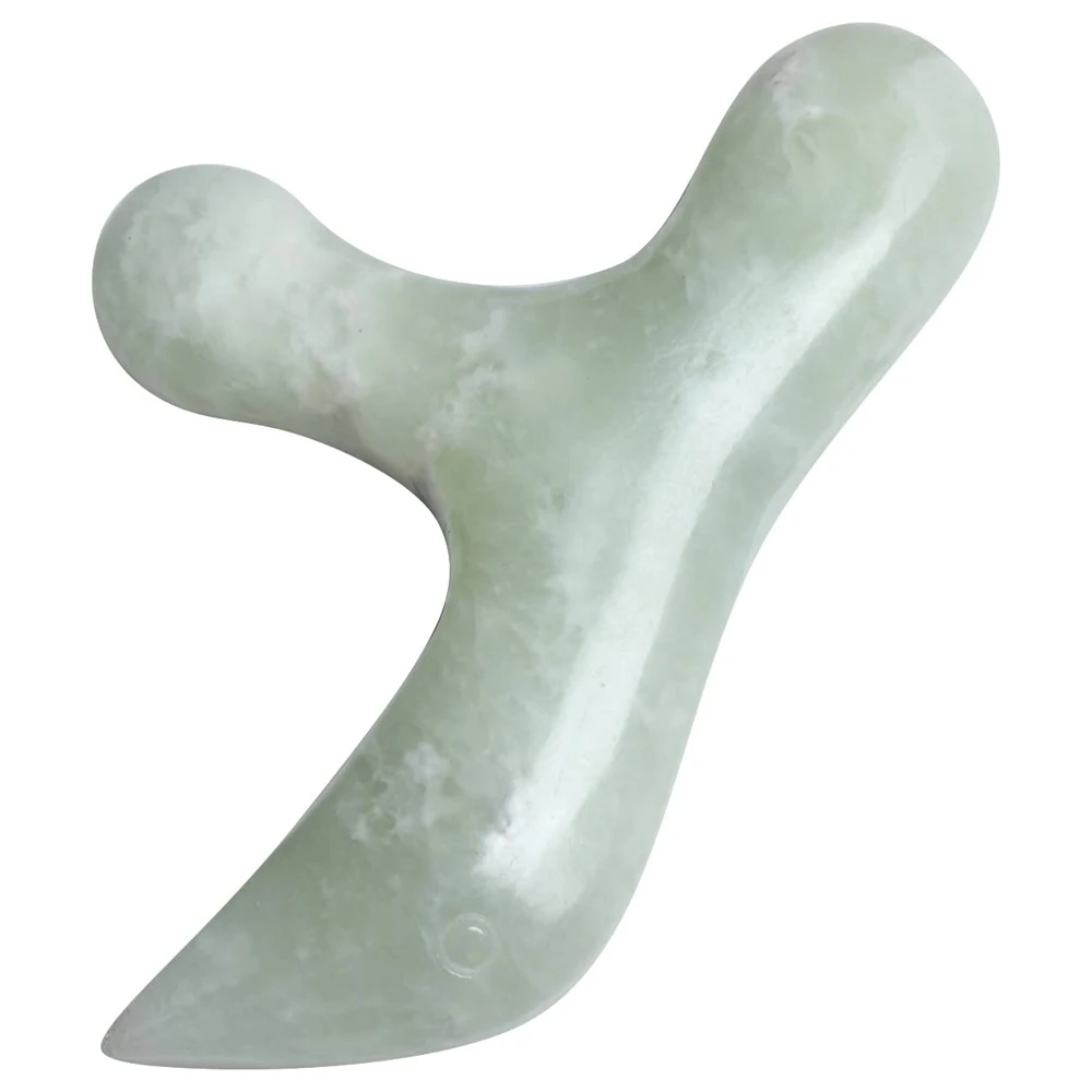 Natural Jade Foot Massager, Acupuncture Trigger Point Massage Foot Care Therapeutic Relief Tool For Foot Back Neck Shoulder Natural Jade Foot Massager, Acupuncture Trigger Point Massage Foot Care Therapeutic Relief Tool For Foot Back Neck Shoulder
