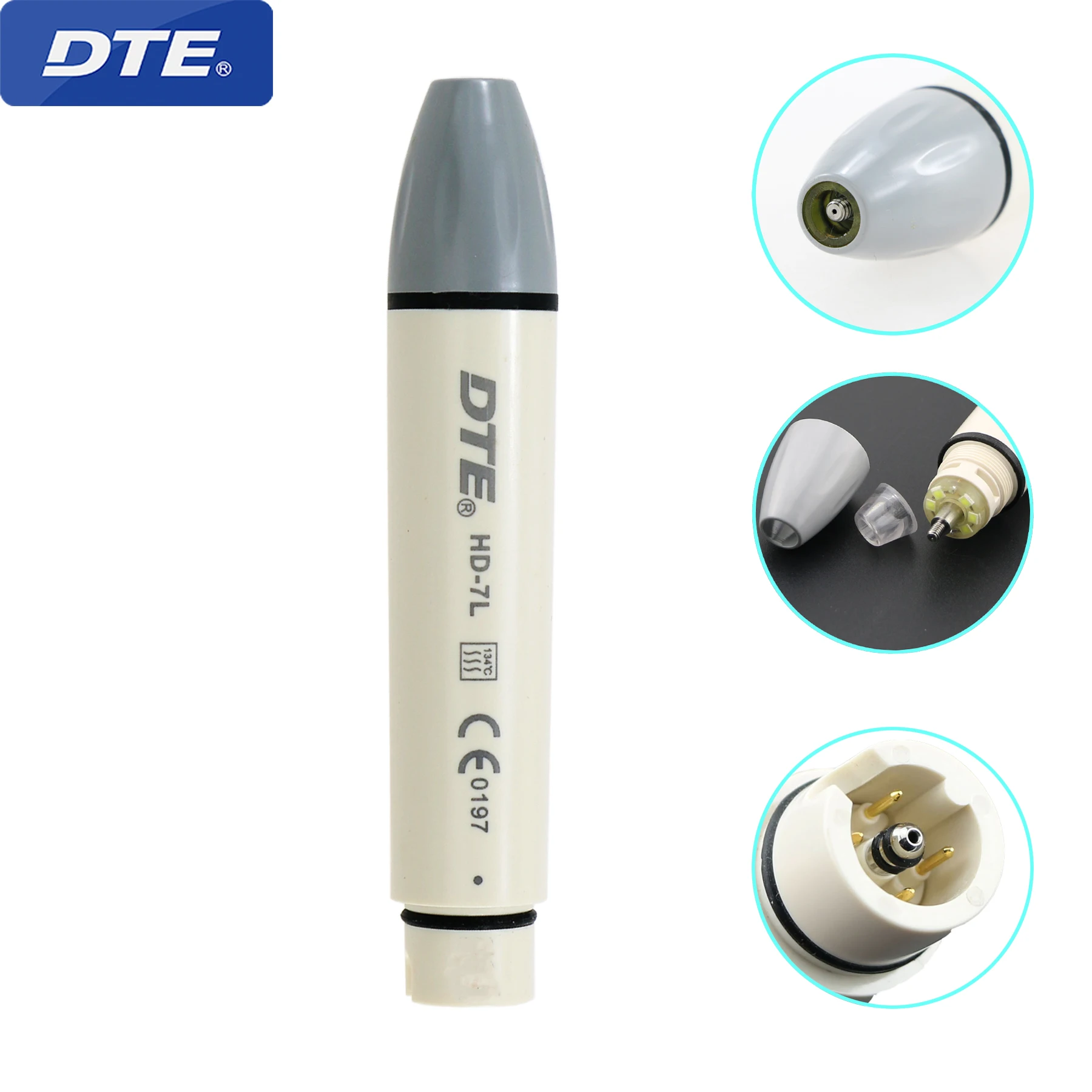 Woodpecker DTE Dental Ultrasonic Scaler V2 V3 LED Dentistry Scaler Tips For Scaling Endodontics Fit NSK Satelec Acteon handle