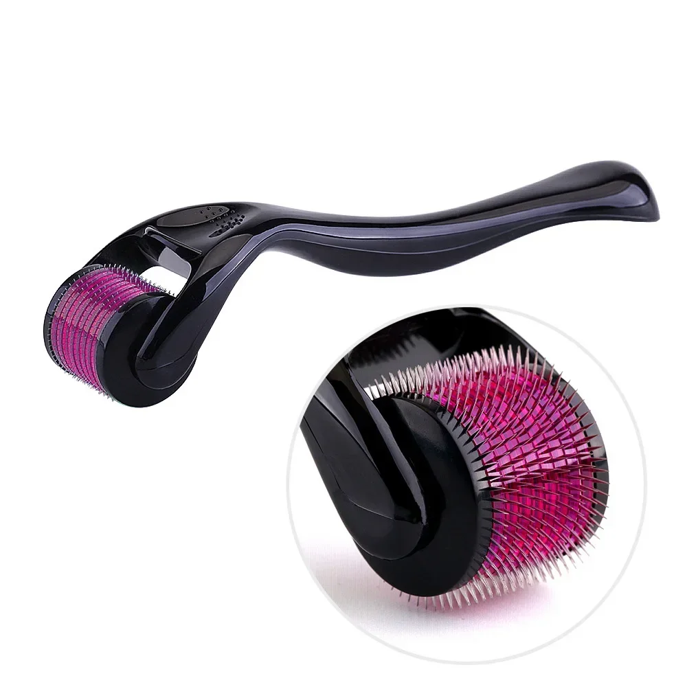 0.25mm 540 Derma Roller For Facial Skin Body Face Care Hair Growth Beard Acne Wrinkle Red Blood Removal Micro Needle Treatment