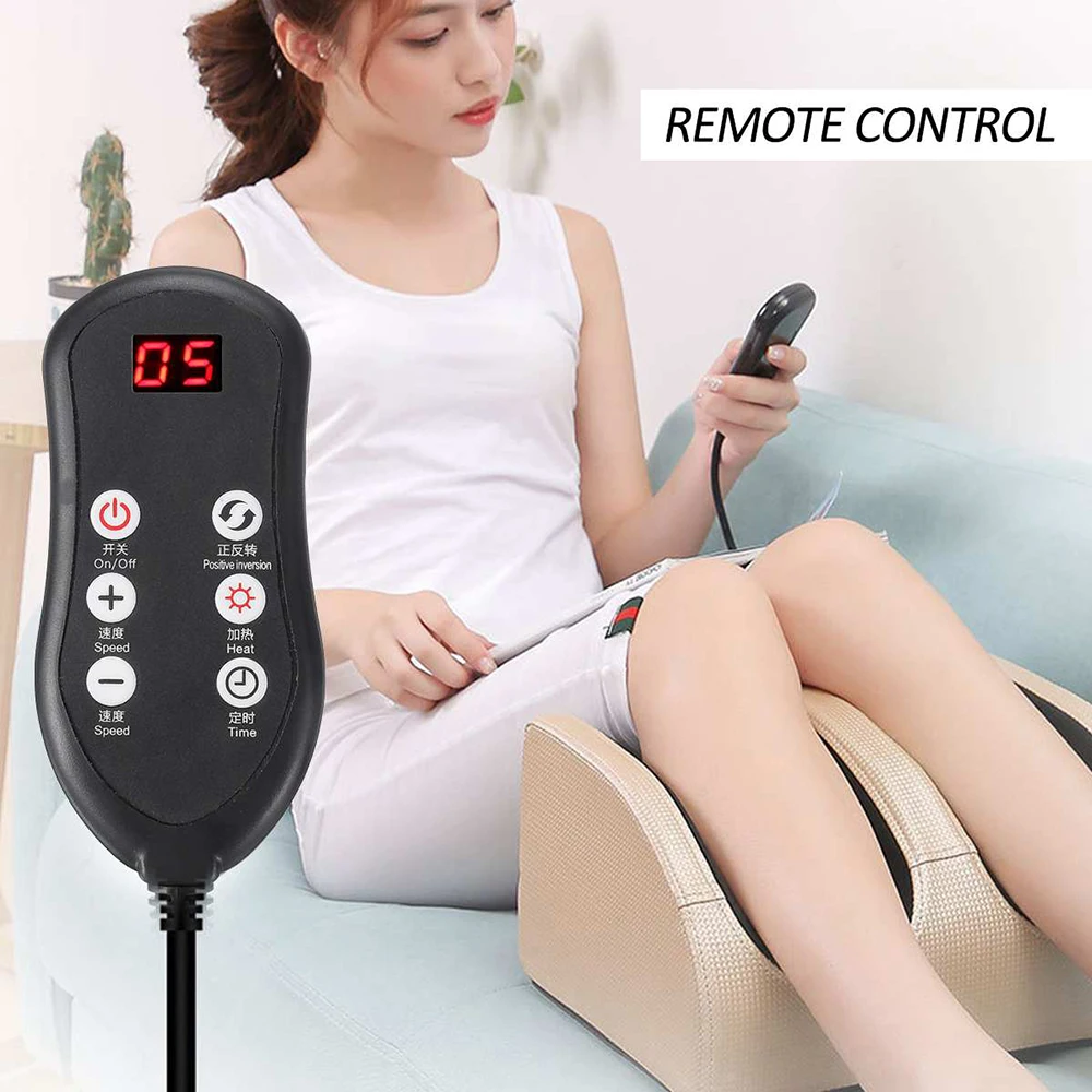 Electric Foot Massager Heating Therapy Hot Compression Shiatsu Kneading Roller Muscle Relaxation Pain Relief Foot Spa Machine Electric Foot Massager Heating Therapy Hot Compression Shiatsu Kneading Roller Muscle Relaxation Pain Relief Foot Spa Machine
