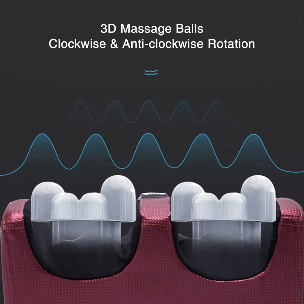 Electric Foot Massager Heating Therapy Hot Compression Shiatsu Kneading Roller Muscle Relaxation Pain Relief Foot Spa Machine Electric Foot Massager Heating Therapy Hot Compression Shiatsu Kneading Roller Muscle Relaxation Pain Relief Foot Spa Machine