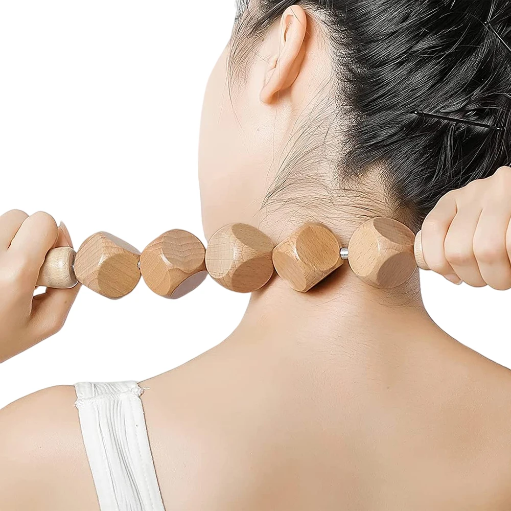 6 In 1 Wood Therapy Massage Tool Lymphatic Drainage Massager Anti Cellulite Fascia Massage Roller for Full Body Muscle relaxatio 6 In 1 Wood Therapy Massage Tool Lymphatic Drainage Massager Anti Cellulite Fascia Massage Roller for Full Body Muscle relaxatio