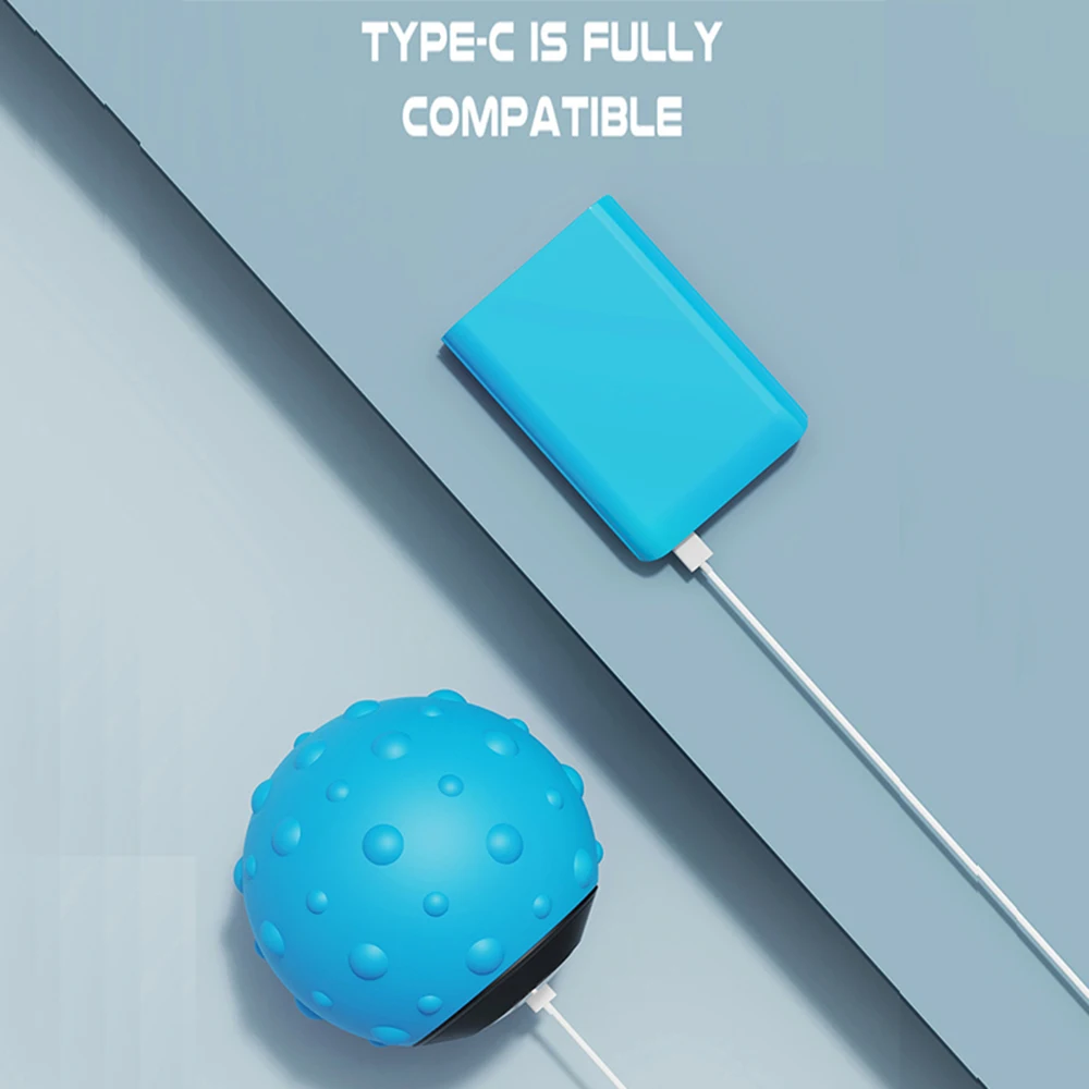 Rechargeable 5 Gears Vibrating Massage Ball Portable Peanut Massager Vibrating Foam Roller For Fitness Mobility Yoga Relaxation Rechargeable 5 Gears Vibrating Massage Ball Portable Peanut Massager Vibrating Foam Roller For Fitness Mobility Yoga Relaxation