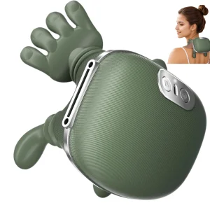Electric Heated Massager For Neck Shoulder And Muscle Deep Tissue 4D Kneading Massage For Pain Relief Deep Tissue Massage