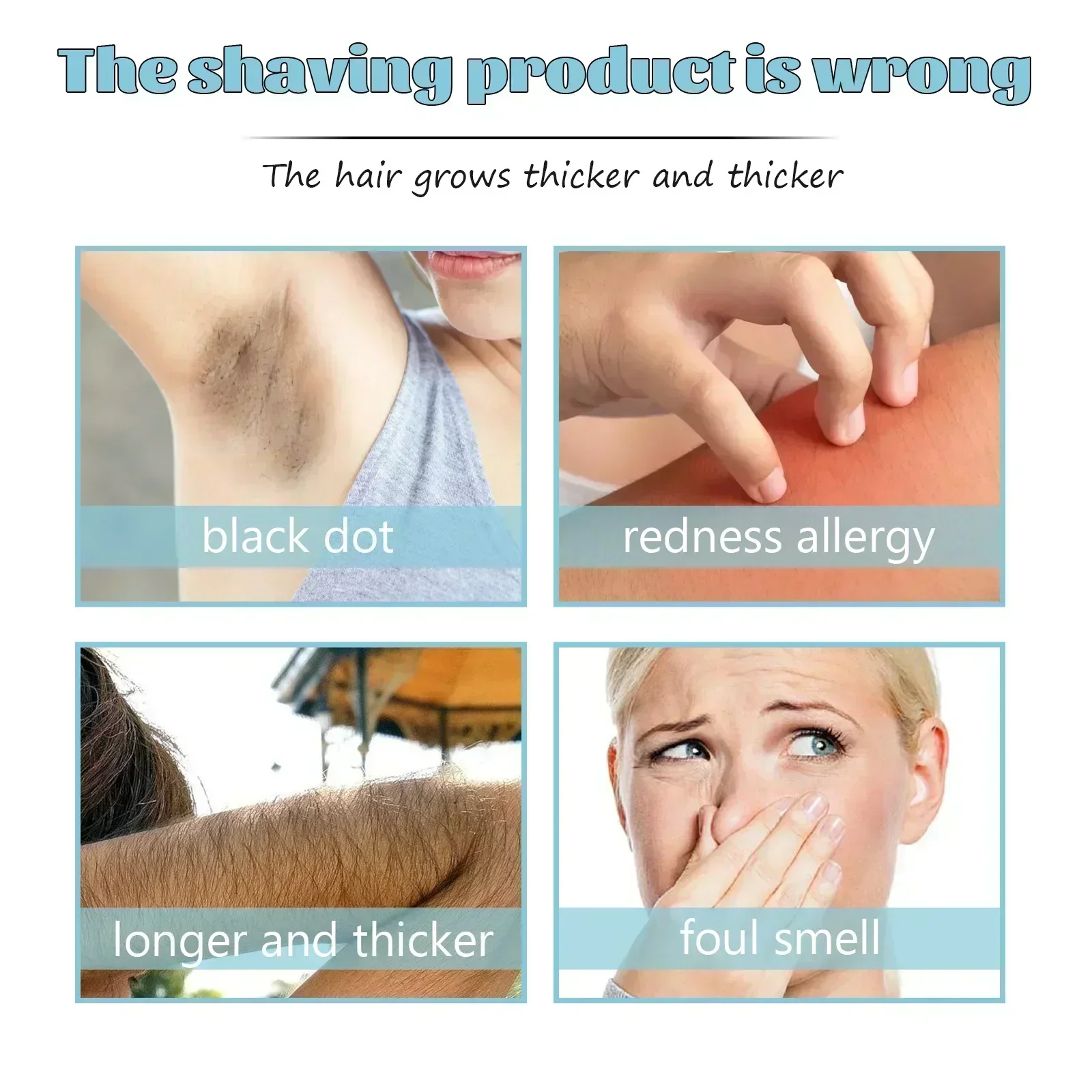 Permanent Hair Inhibition Serum Painless Allantoin Lupine Essence Hair Remover Hair Growth Inhibitor Depilatory Body Cream Care - Image 2