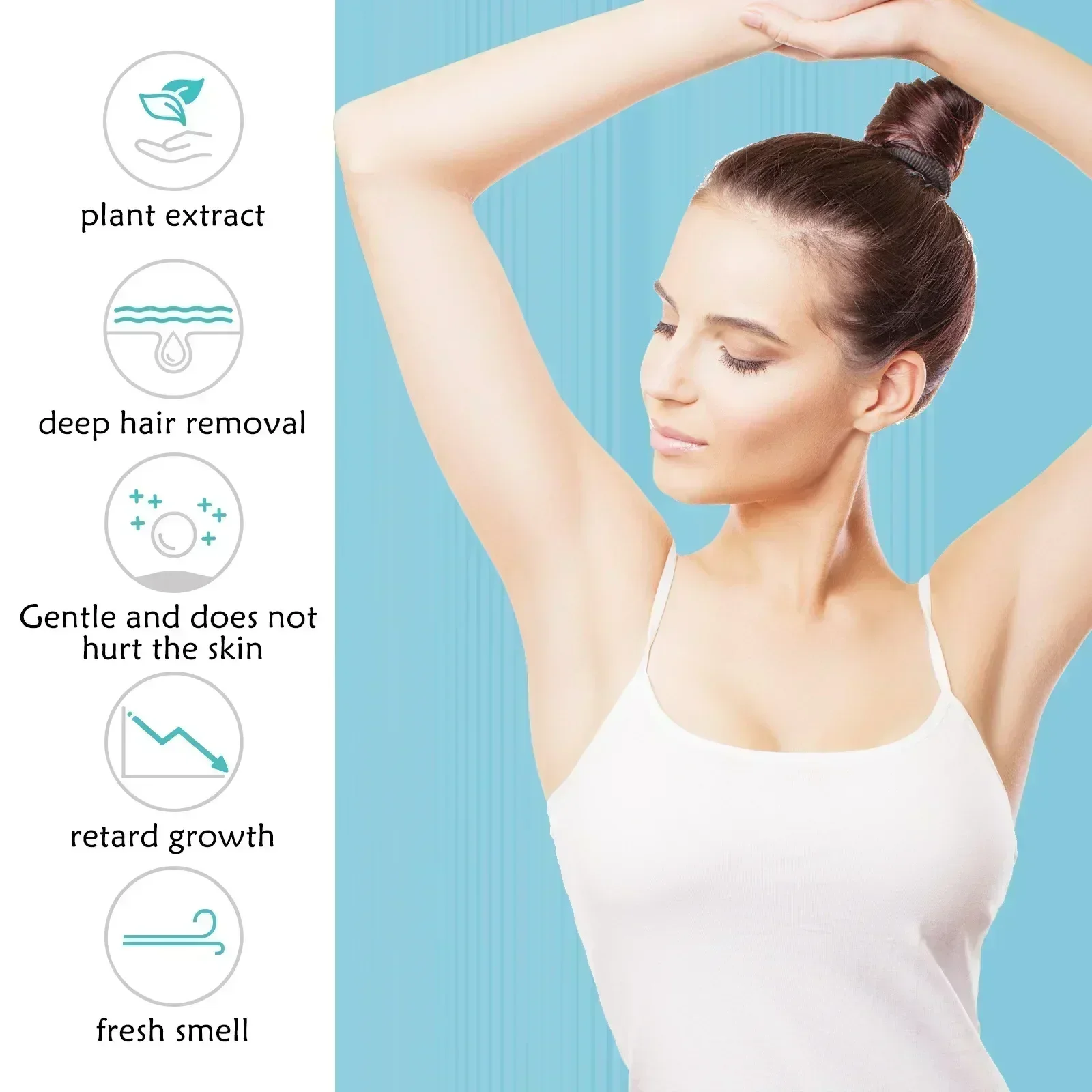 Permanent Hair Inhibition Serum Painless Allantoin Lupine Essence Hair Remover Hair Growth Inhibitor Depilatory Body Cream Care Permanent Hair Inhibition Serum Painless Allantoin Lupine Essence Hair Remover Hair Growth Inhibitor Depilatory Body Cream Care