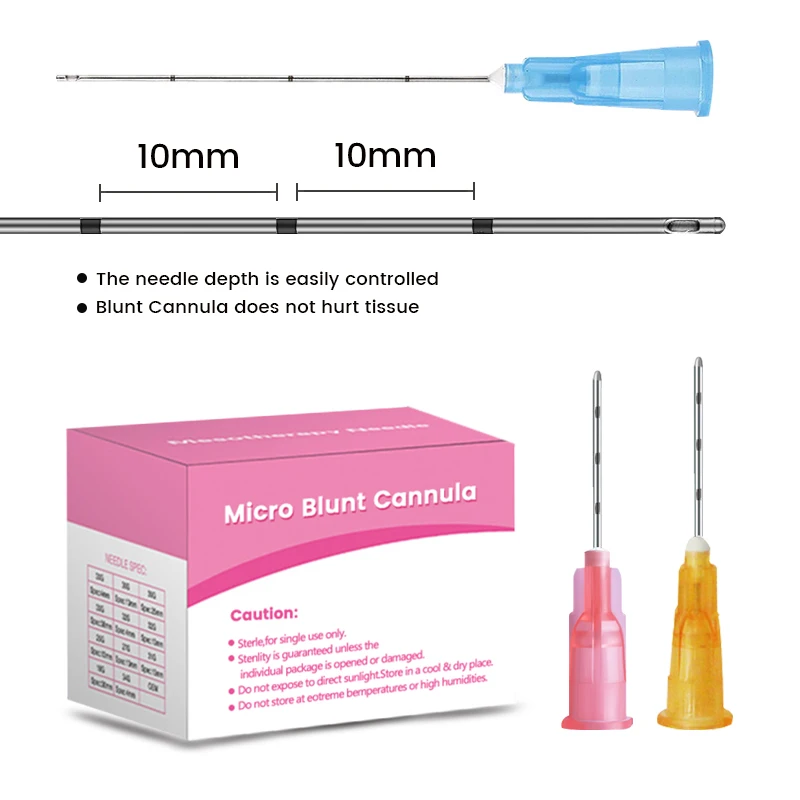 Micro Tip Blunt Cannula for Filler 18G 20G 21G 22G 25G 27G 30G 25/38/50/70mm Disposable Sterile Syringe Needle Micro Tip Blunt Cannula for Filler 18G 20G 21G 22G 25G 27G 30G 25/38/50/70mm Disposable Sterile Syringe Needle