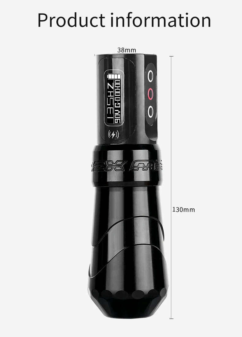 YILONG MAX Tattoo Machine Cartridge Pen 2400mAh Batteries Coreless Motor Lithium Battery Pen Machine For Tattoo Artists Body Kit