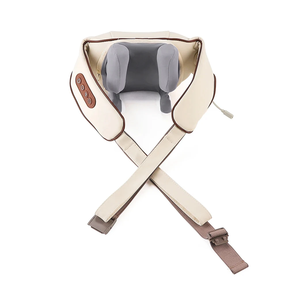 Foreverlily 26W Brushless Motor Neck And Shoulder Massager Wireless Shoulder And Back Kneading Massage Shawl Neck masajeador Foreverlily 26W Brushless Motor Neck And Shoulder Massager Wireless Shoulder And Back Kneading Massage Shawl Neck masajeador