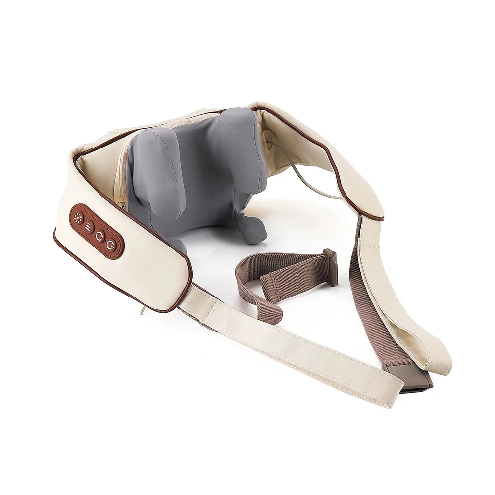 Foreverlily 26W Brushless Motor Neck And Shoulder Massager Wireless Shoulder And Back Kneading Massage Shawl Neck masajeador Foreverlily 26W Brushless Motor Neck And Shoulder Massager Wireless Shoulder And Back Kneading Massage Shawl Neck masajeador