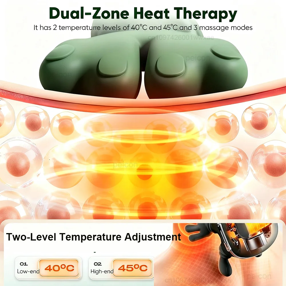 Neck Massager Electric Deep Tissue 4D Kneading Simulated Human Hand Massager for Neck Shoulder Pain Relief Muscle Relax Massager Neck Massager Electric Deep Tissue 4D Kneading Simulated Human Hand Massager for Neck Shoulder Pain Relief Muscle Relax Massager