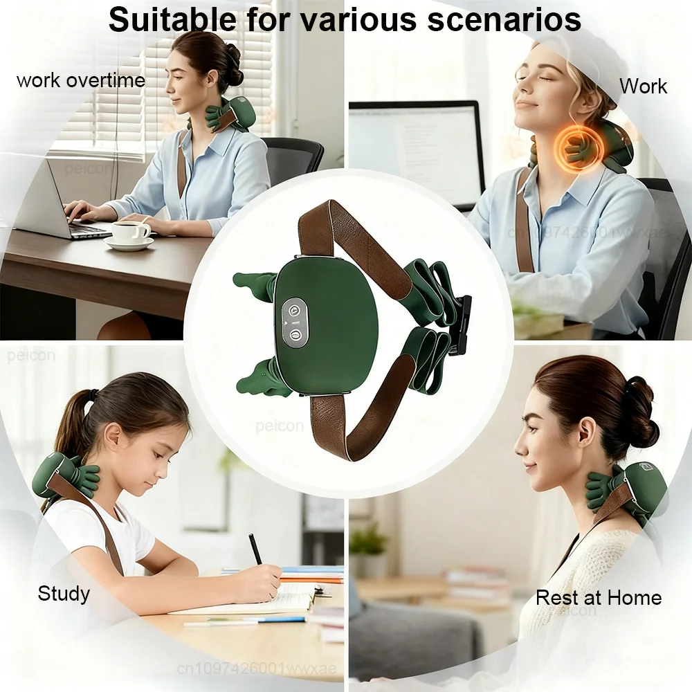 Neck Massager Electric Deep Tissue 4D Kneading Simulated Human Hand Massager for Neck Shoulder Pain Relief Muscle Relax Massager - Image 6