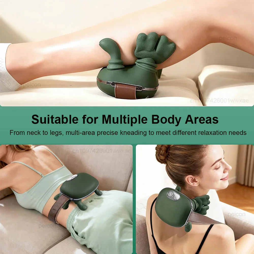 Neck Massager Electric Deep Tissue 4D Kneading Simulated Human Hand Massager for Neck Shoulder Pain Relief Muscle Relax Massager Neck Massager Electric Deep Tissue 4D Kneading Simulated Human Hand Massager for Neck Shoulder Pain Relief Muscle Relax Massager