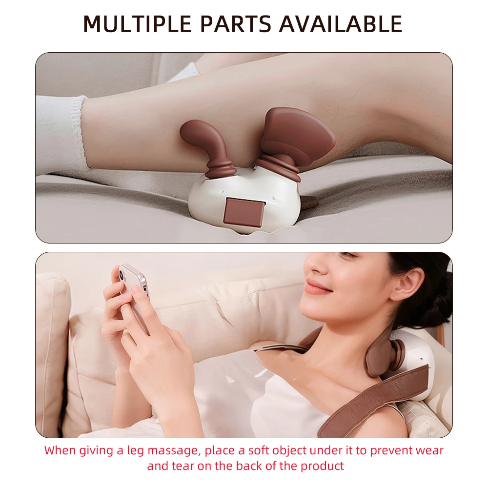 4D Bionic Hand Kneading Neck Shoulder Massager Portable Trapezius Muscle Pinching Massage Shawl Brushless Motor Neck masajeador 4D Bionic Hand Kneading Neck Shoulder Massager Portable Trapezius Muscle Pinching Massage Shawl Brushless Motor Neck masajeador