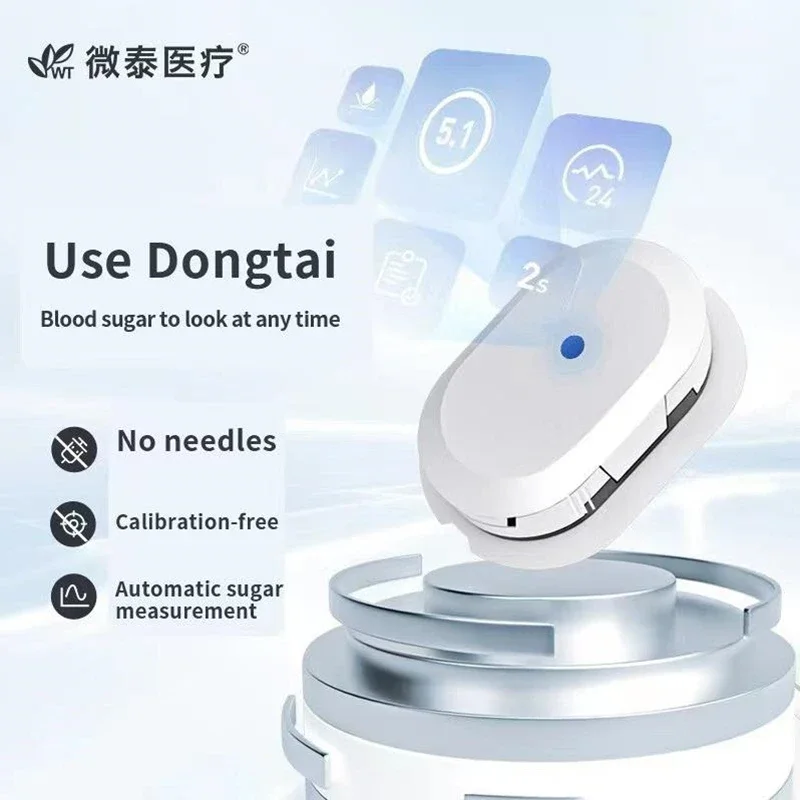 Aidex Glucose Sensor Transmitter Glucometer cgm monitor continuous glucose Diabetes Testing without puncture Freestyle Libre - Image 4