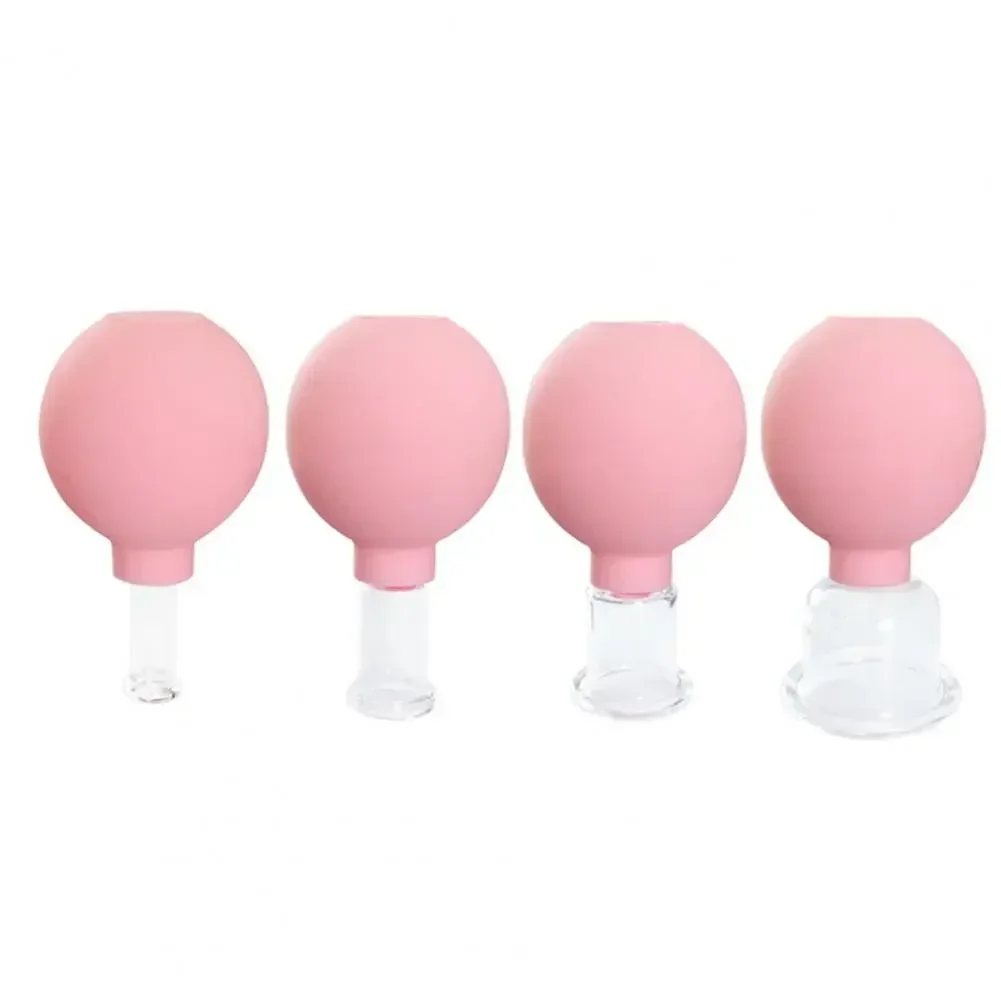 Vacuum Cupping Glass Jar Cellulite Massager For Face Acupuncture Hijama Suction Cup Slimming Fat Burning Health Care Face Sucker