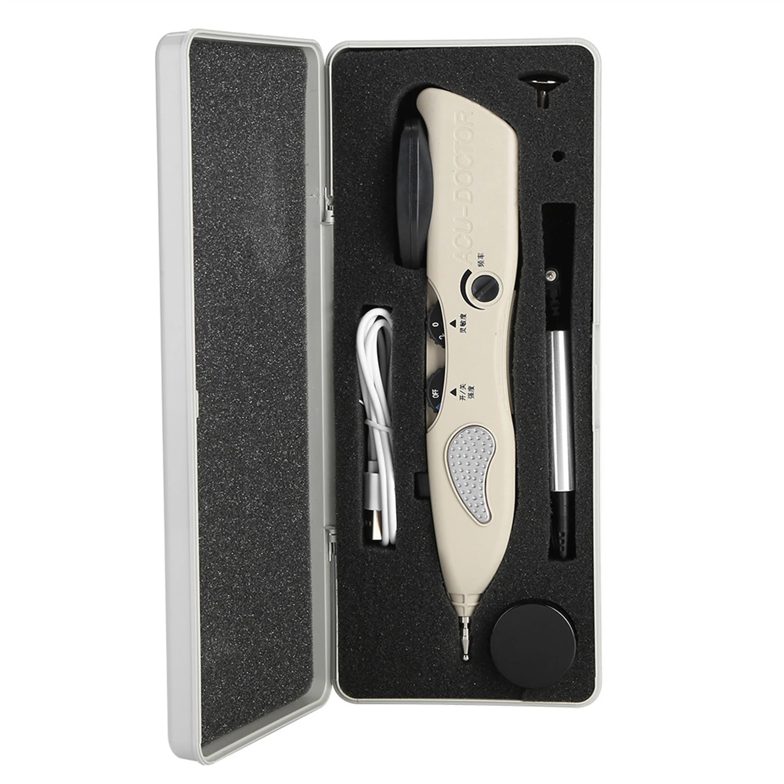 Electronic Acupuncture Pen Tens Point Detector Acupuntura Massage Pain Therapy Acupuncture Meridian Energy Pen Muscle Stimulator Electronic Acupuncture Pen Tens Point Detector Acupuntura Massage Pain Therapy Acupuncture Meridian Energy Pen Muscle Stimulator