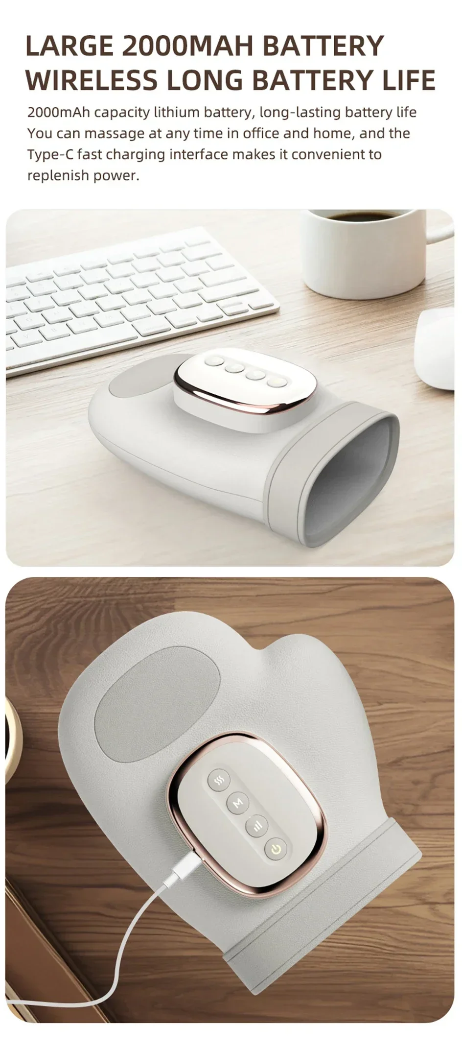 Intelligent Hot Compress Hand Massager Electric Finger Massager Air Compression Vibration Massage For Finger Palm Fatigue Relax Intelligent Hot Compress Hand Massager Electric Finger Massager Air Compression Vibration Massage For Finger Palm Fatigue Relax