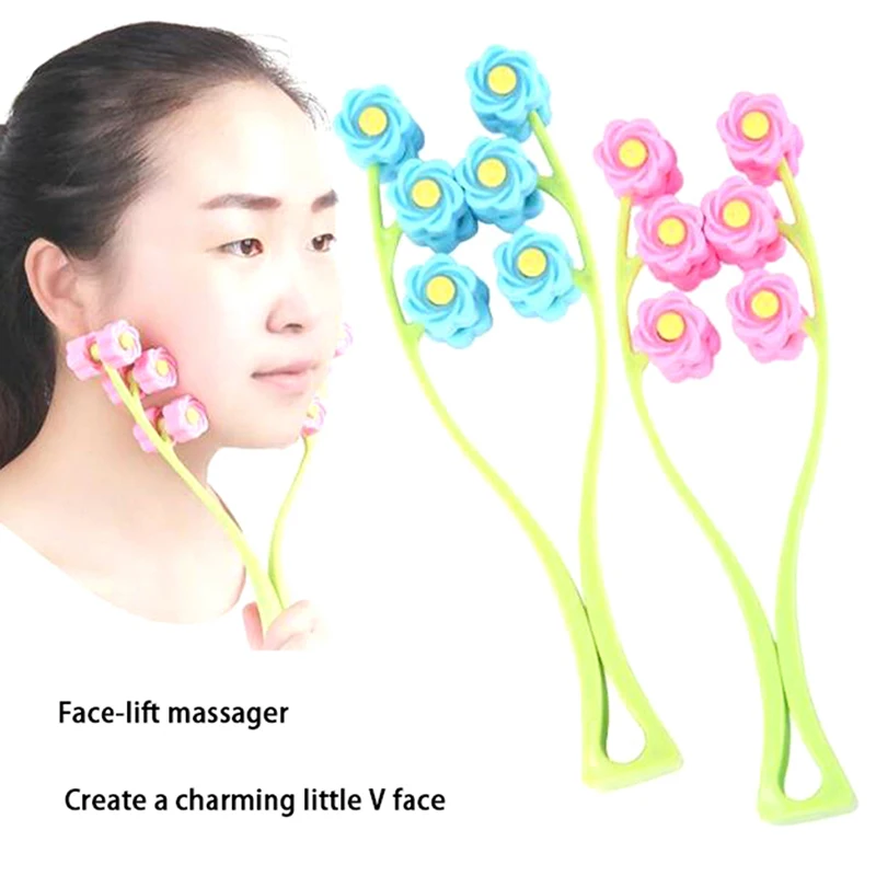 Neck Face Roller Slim Massage Facial Massager Slimming Remove Double Chin Tool Neck Face Roller Slim Massage Facial Massager Slimming Remove Double Chin Tool