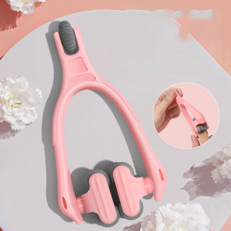 Finger Massager Dual-Row Roller Design Easy Use Relieve Finger Fatigue Portable Finger Joints Massager With Elastic Handle Finger Massager Dual-Row Roller Design Easy Use Relieve Finger Fatigue Portable Finger Joints Massager With Elastic Handle