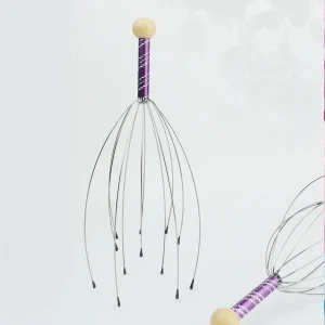 Octopus Head Massager Scratching Scalp Relaxation Relief Body Massager Scratcher Relieves Tension Health Care Tools Random