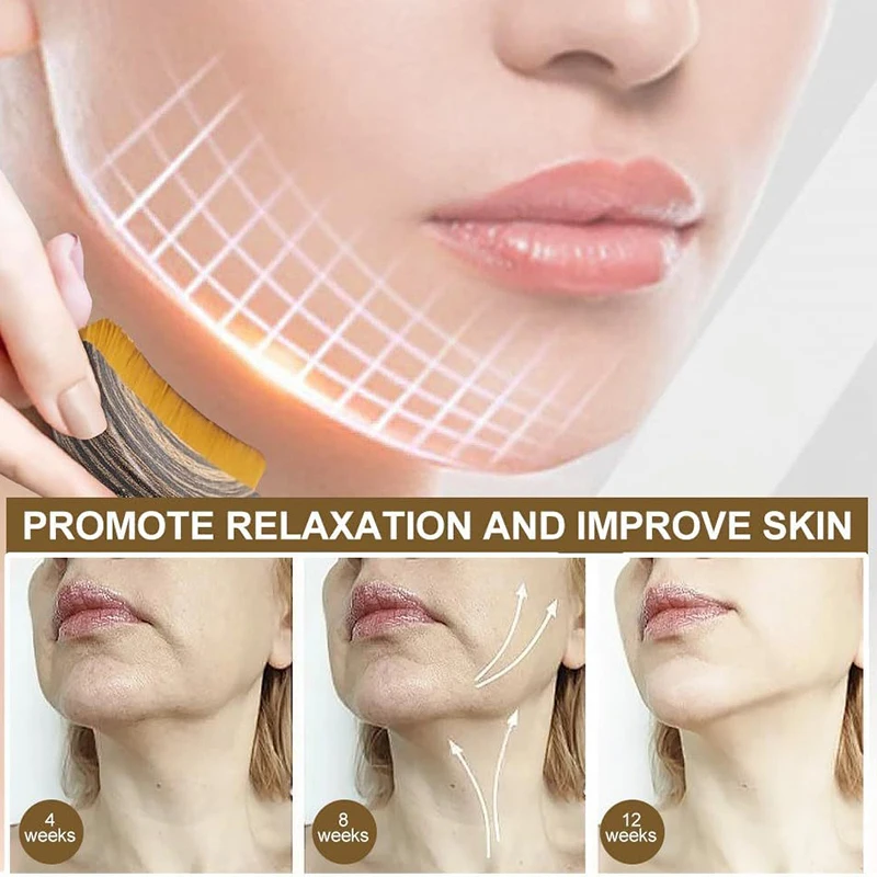 Lymphatic Face Massage Brush -Dry Brushing Contour Tool For Chin/Jawline Sculpting | Ergonomic Precision GripFor Fatigue Relief Lymphatic Face Massage Brush -Dry Brushing Contour Tool For Chin/Jawline Sculpting | Ergonomic Precision GripFor Fatigue Relief