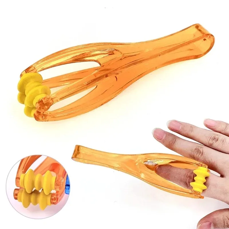 Finger Massager Mini Finger Joints Massager with Elastic Handle for Finger Blood Circulation & Muscle Relaxation Massage Clip - Image 2