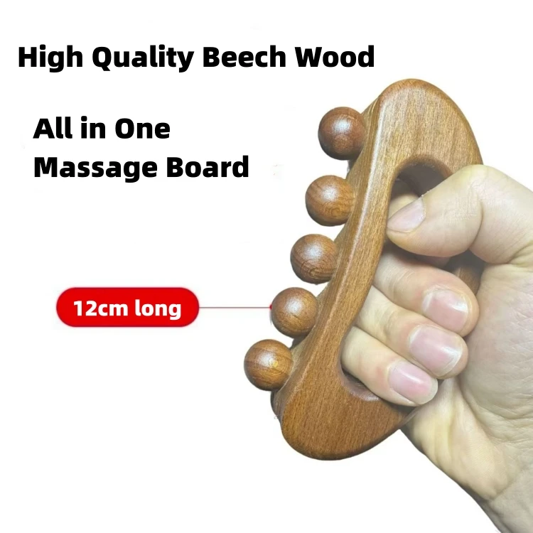 Wood Therapy Massage Board Lymphatic Drainage Wooden Massager for Body Sculpting Cellulite Reduction - Natural Body Care Tool Wood Therapy Massage Board Lymphatic Drainage Wooden Massager for Body Sculpting Cellulite Reduction - Natural Body Care Tool