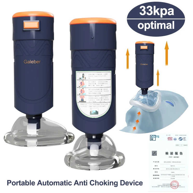 Resoxy Portable Anti Choking Machine Heimlich Emergency Airway Assist Device with Strong Suction for Home First Aid Device - Image 3